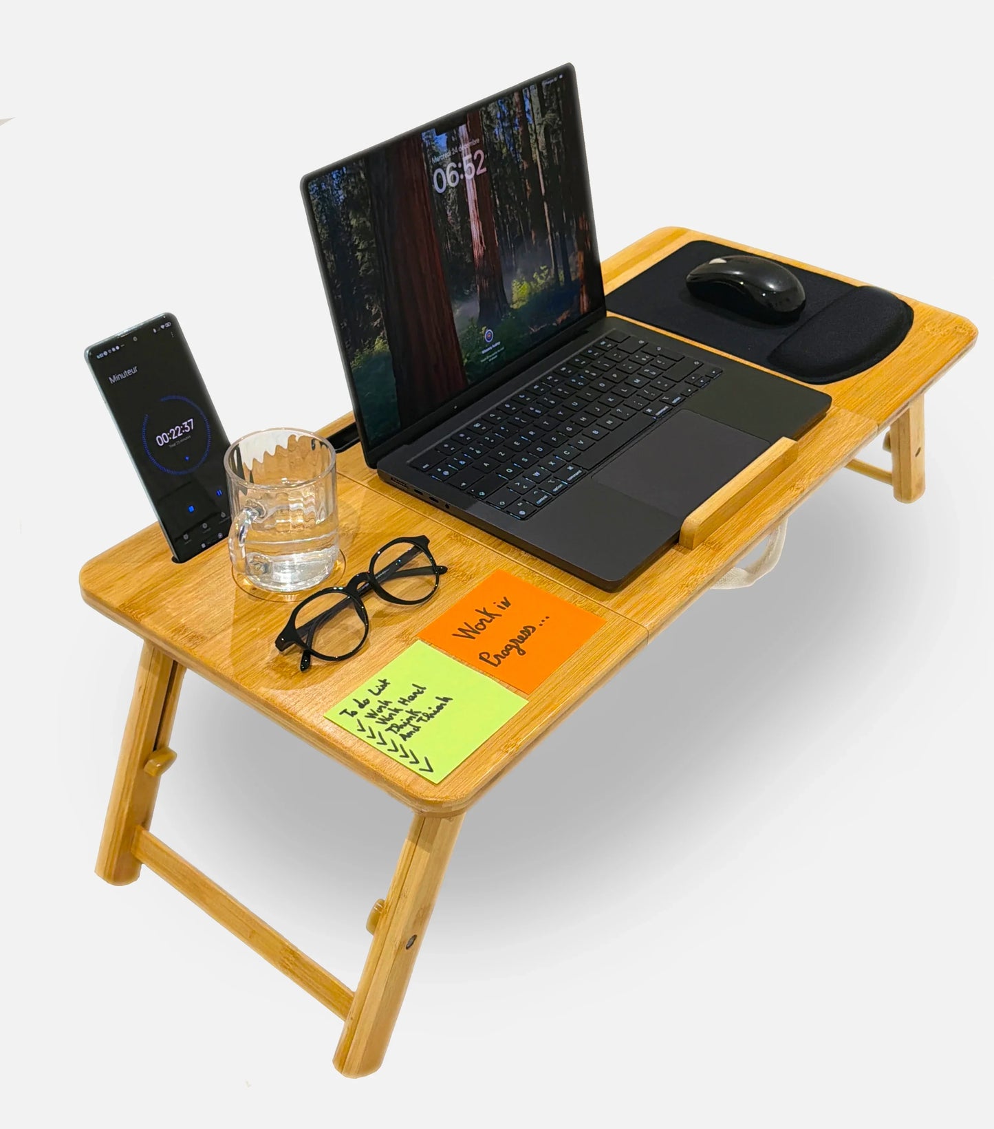 The Every Desk – Table de Lit Pliable & Petit Bureau Ergonomique